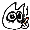 😔 Эмодзи «😶 LSDCAT» для Telegram