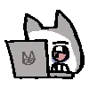 💻 Эмодзи «😶 LSDCAT» для Telegram