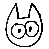 Эмодзи 😶 LSDCAT для Telegram — скачать