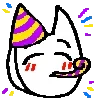 🥳 Эмодзи «😶 LSDCAT» для Telegram
