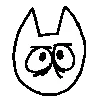 ☹️ Эмодзи «😶 LSDCAT» для Telegram