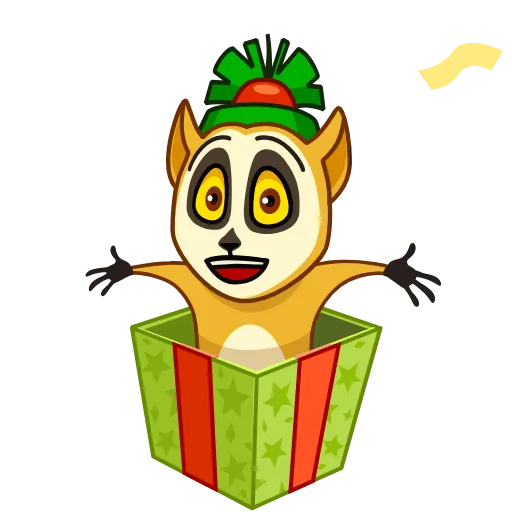 🤪 Эмодзи «Лемур» для Telegram