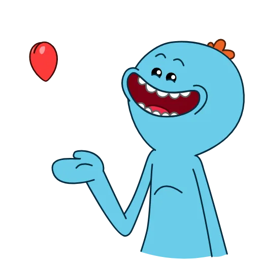 😘 Эмодзи «Мистер Мисикс / Rick and Morty» для Telegram