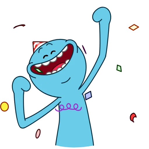 🥳 Эмодзи «Мистер Мисикс / Rick and Morty» для Telegram