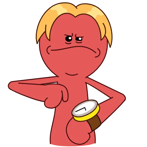 😡 Эмодзи «Мистер Мисикс / Rick and Morty» для Telegram