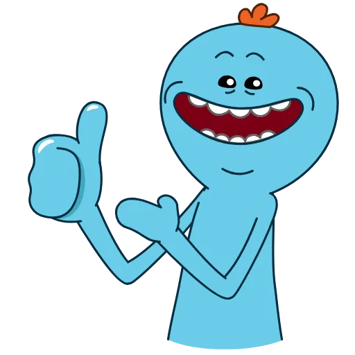 👍 Эмодзи «Мистер Мисикс / Rick and Morty» для Telegram