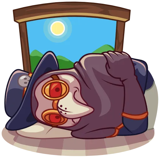 🥱 Эмодзи «Чумной доктор (Plague doc)» для Telegram