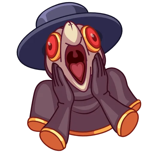 😮 Эмодзи «Чумной доктор (Plague doc)» для Telegram