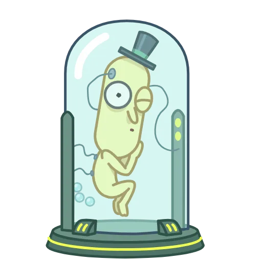 😴 Эмодзи «Мистер Жопосранчик» для Telegram