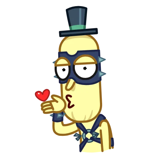 😘 Эмодзи «Мистер Жопосранчик» для Telegram