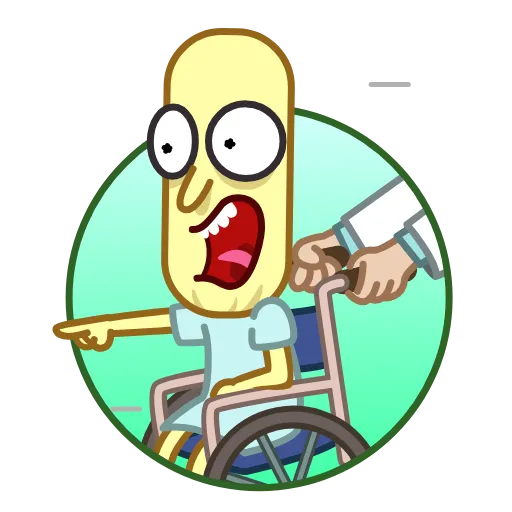 😅 Эмодзи «Мистер Жопосранчик» для Telegram