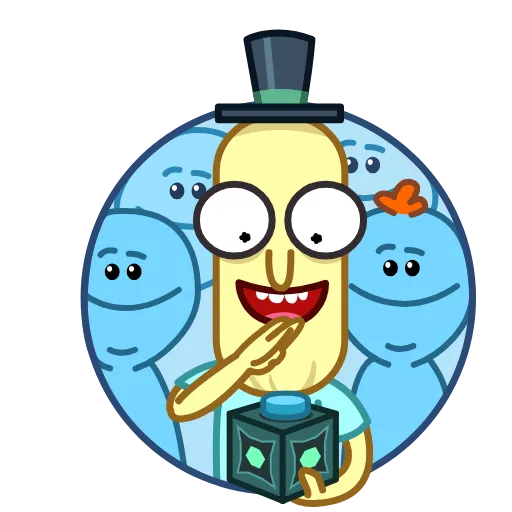 😜 Эмодзи «Мистер Жопосранчик» для Telegram