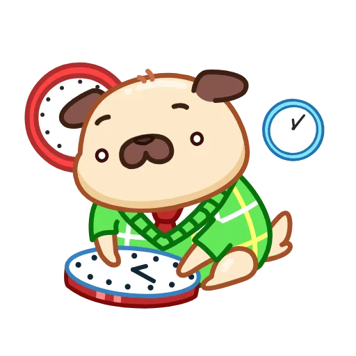 😤 Эмодзи «Мопсик» для Telegram