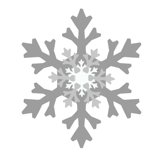 🥶 Эмодзи «Снежинки (snowflake animated)» для Telegram