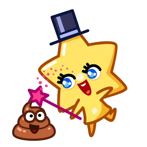 🫢 Эмодзи «Super Star» для Telegram