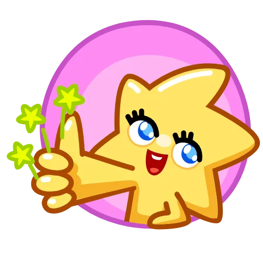 👍 Эмодзи «Super Star» для Telegram