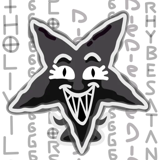 😈 Эмодзи «Super Star» для Telegram