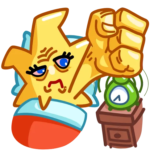 😴 Эмодзи «Super Star» для Telegram