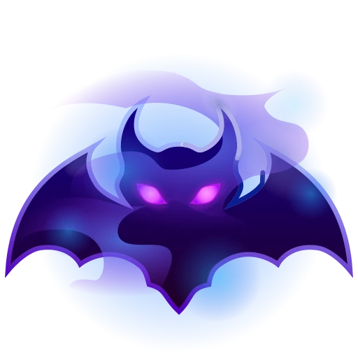 🦇 Стикер «Bats» для Telegram