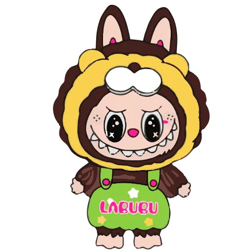 👹 Эмодзи «Labubu» для Telegram