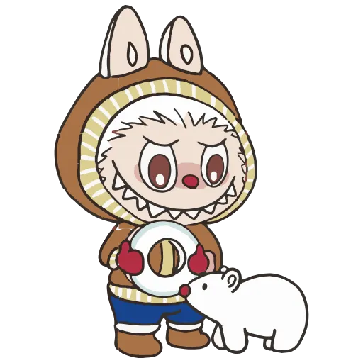 👹 Эмодзи «Labubu» для Telegram