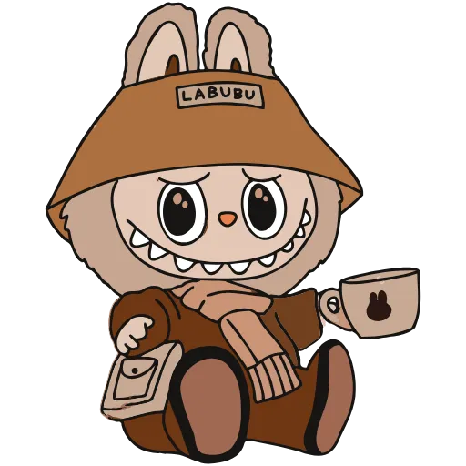 👹 Эмодзи «Labubu» для Telegram