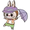 ☂️ Эмодзи «Лабубу» для Telegram