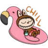 ☺️ Эмодзи «Лабубу» для Telegram
