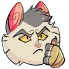 👊 Эмодзи «Lackadaisy Emoji Pack» для Telegram