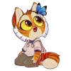 🦋 Эмодзи «Lackadaisy Emoji Pack» для Telegram
