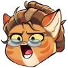😩 Эмодзи «Lackadaisy Emoji Pack» для Telegram