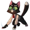 🕷 Эмодзи «Lackadaisy Emoji Pack» для Telegram