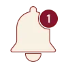 🔔 Эмодзи «Темно-красные буквы и иконки» для Telegram