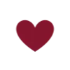 ♥️ Эмодзи «Темно-красные буквы и иконки» для Telegram