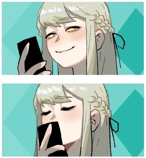 😚 Стикер «Lalala» для Telegram