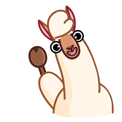 👋 Эмодзи «Лама» для Telegram