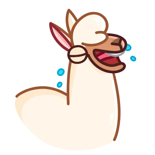 Стикерпак Лама для Telegram