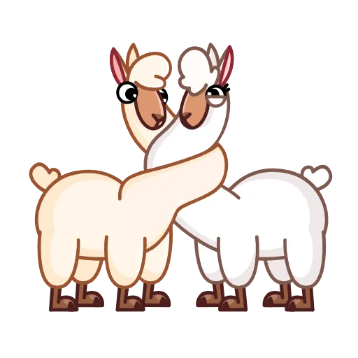 ❤️ Эмодзи «Лама» для Telegram