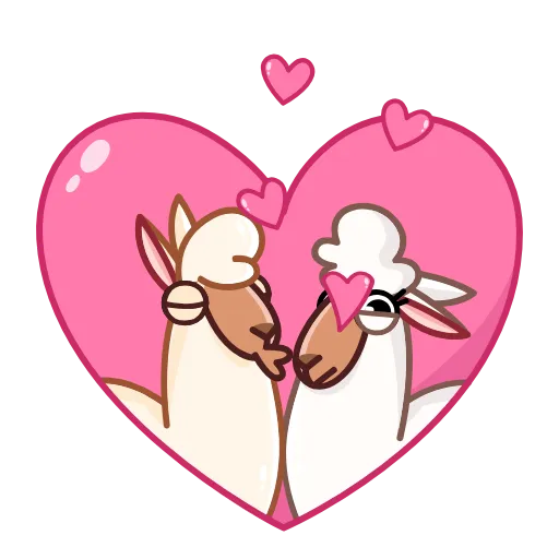 😘 Эмодзи «Лама» для Telegram