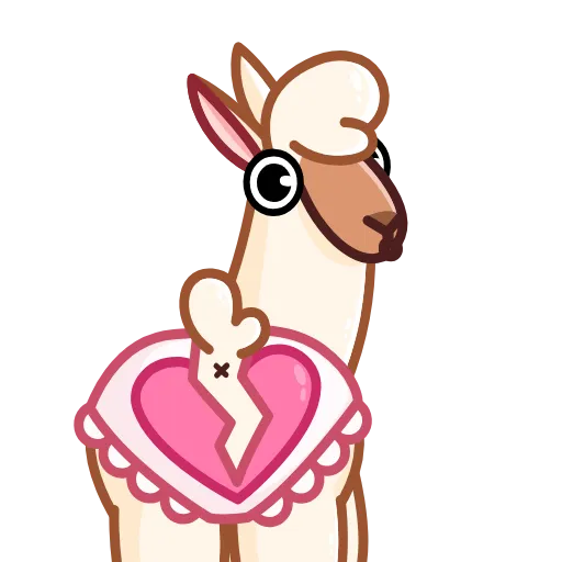 💔 Эмодзи «Лама» для Telegram