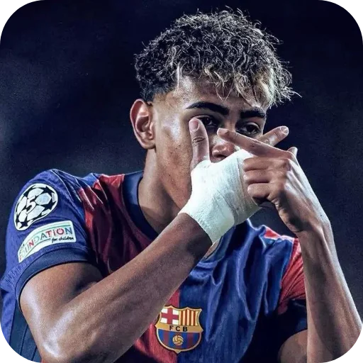 🎫 Стикер «Lamine Yamal Spain Barcelona» для Telegram