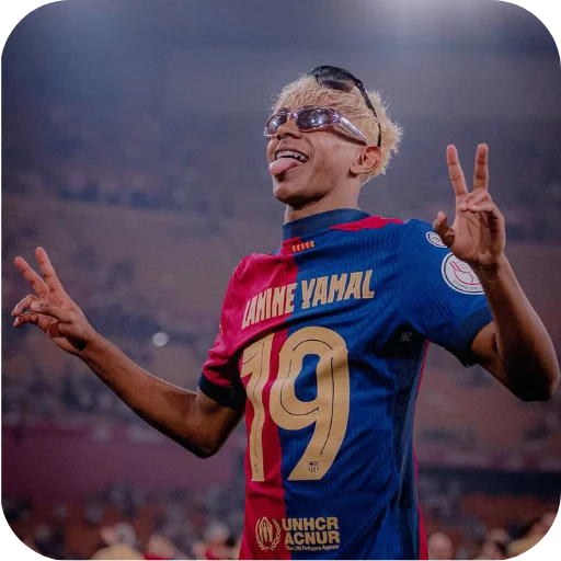 😏 Стикер «Lamine Yamal Spain Barcelona» для Telegram