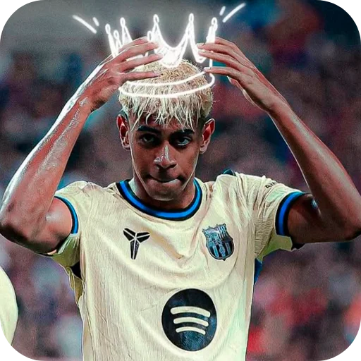 🔥 Стикер «Lamine Yamal Spain Barcelona» для Telegram