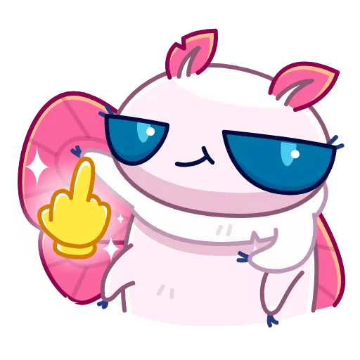 🖕 Стикер «Lamp Lover» для Telegram