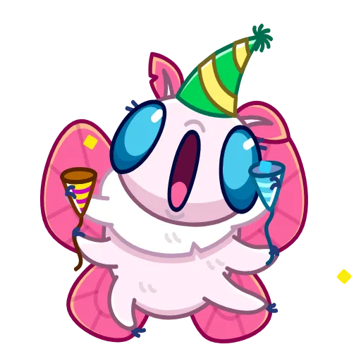 🥳 Стикер «Lamp Lover» для Telegram