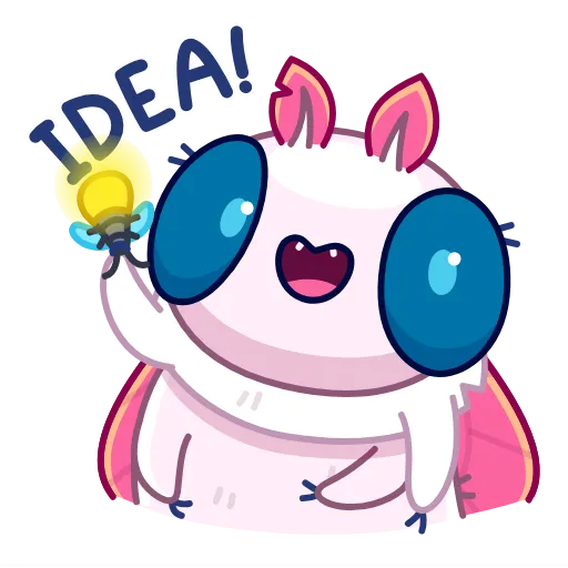 🤔 Стикер «Lamp Lover» для Telegram