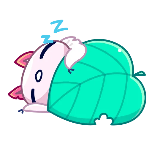 😴 Стикер «Lamp Lover» для Telegram