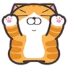 🙏 Эмодзи «Lan Lan Cat» для Telegram