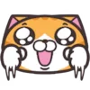 🤩 Эмодзи «Lan Lan Cat» для Telegram