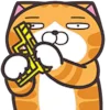 😡 Эмодзи «Lan Lan Cat» для Telegram